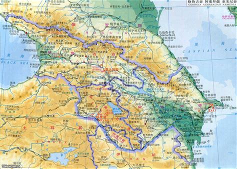 阿塞拜疆地图_阿塞拜疆地图库_地图窝