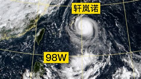 狂风预备！超强轩岚诺吞并台风胚胎，将成巨型台风进入我国东海|台风|东海|胚胎_新浪新闻