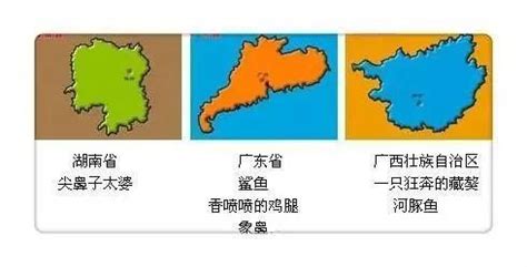 中国各省地图轮廓巧记_形象记忆中国34个省的轮廓图地图 - 随意云