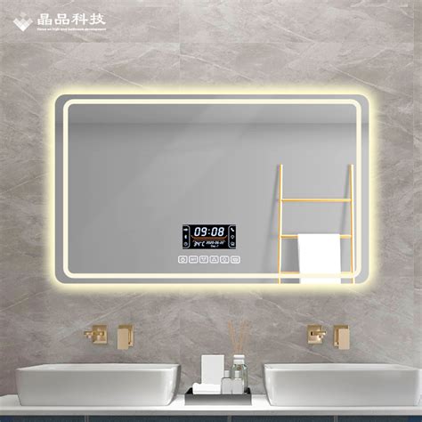 永嘉玻璃 供应铝合金边框镜子 隐形磨边镜子定制各种造型卫浴镜-阿里巴巴