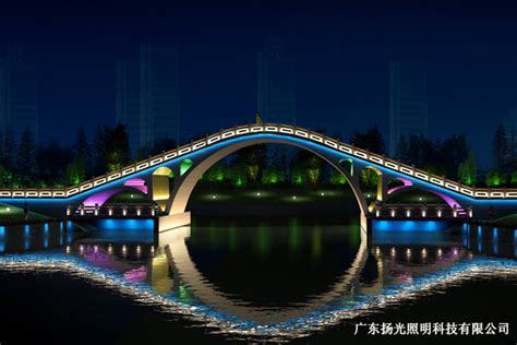 山东滨州桥梁灯光设计|广东扬光照明科技有限公司