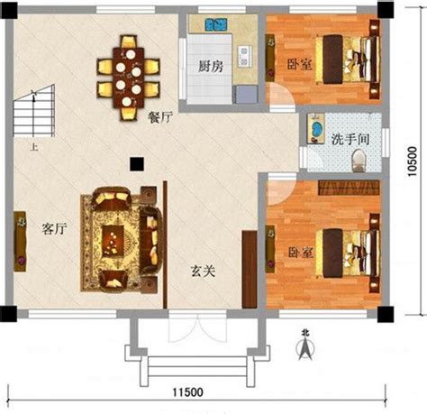 12x10米三层新农村建房设计图纸_漂亮实用三层小别墅设计图 - 轩鼎房屋图纸