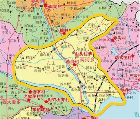 平山两河村——滹沱河与南甸河交汇地|两河|滹沱河|平山_新浪新闻