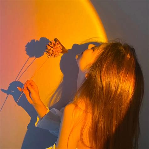 温柔头像鲜花女生可爱