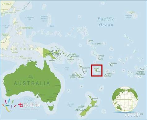 斐济地形图 - 斐济地图 - 地理教师网