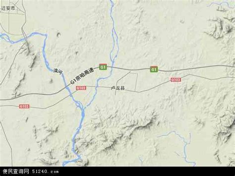 卢龙县地图 - 卢龙县卫星地图 - 卢龙县高清航拍地图