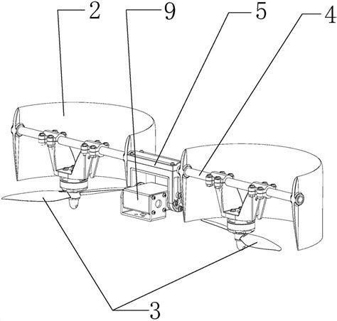 一种尾座式倾转旋翼垂直起降无人机的制作方法_2