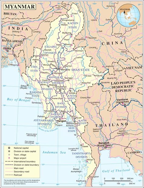 缅甸掸邦特区分布图,掸邦第四特区,特区分布图_大山谷图库