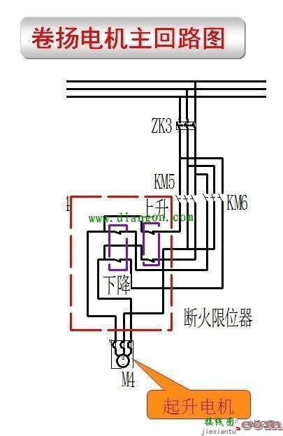 电动葫芦接线图图片