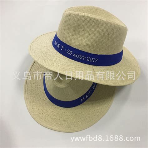 本厂供应各种帽子草帽 礼帽 毡帽帽子厂家 可加印各种logo-阿里巴巴