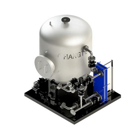 HTRJ-WT系列-热媒水为≤95℃容积式板换热机组（锅炉）-浙江杭特容器有限公司