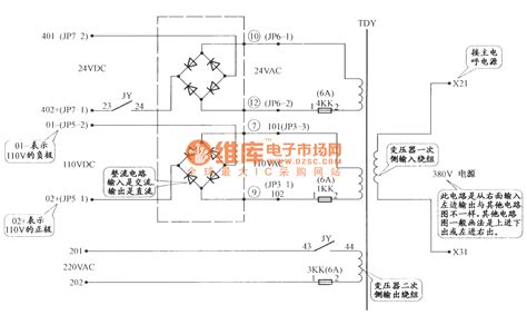 电梯电路图图片