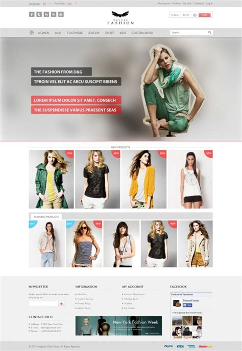 16个基于Magento的时尚购物网站设计(3) - 设计之家