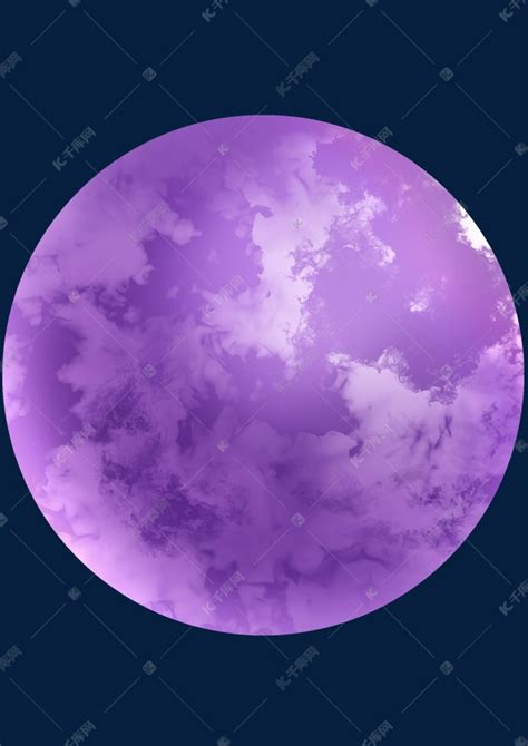 紫色月亮背景图图片
