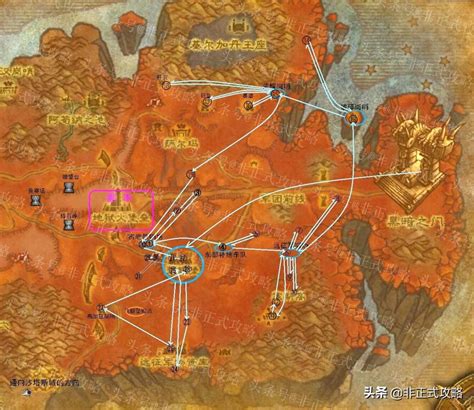 tbc地狱火半岛采矿路线-魔兽世界外域矿点分布大全图一览-小九游戏网