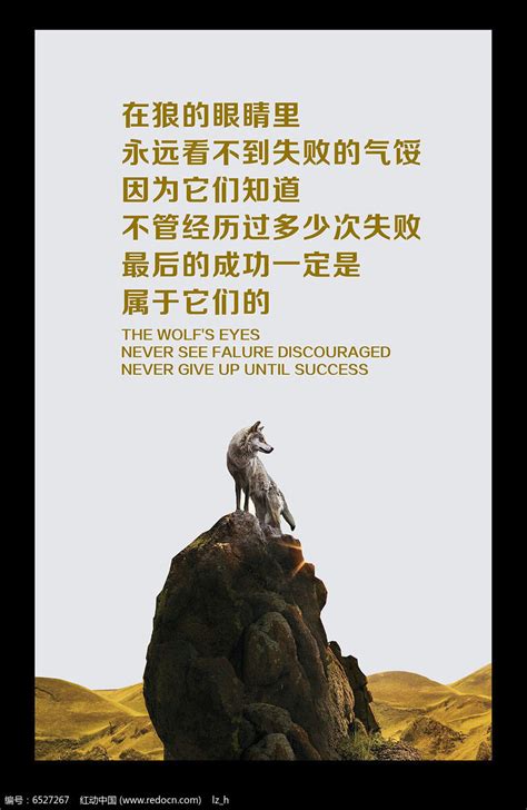 狼性团队企业宣传文化创意海报模板素材-正版图片400164456-摄图网