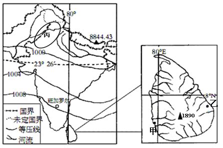斯里兰卡气候类型图,斯里兰卡气候,气候类型图_大山谷图库