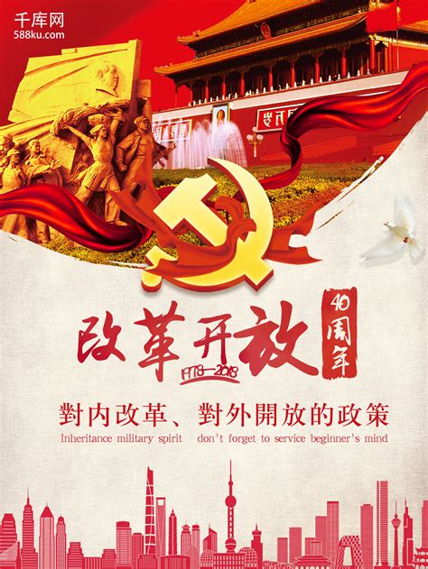 改革开放成就展板psd素材免费下载_红动中国