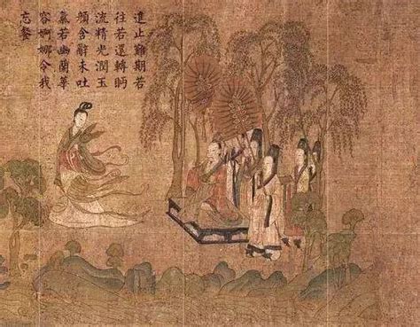 中国传统人物画杰作：洛神赋图__凤凰网