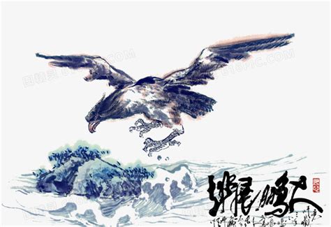 展翅飞翔的大鹏鸟浮雕画其他素材免费下载_红动中国