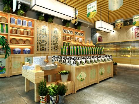 【星禾创意】景德东中式糕点品牌店设计_星禾创意空间设计-站酷ZCOOL