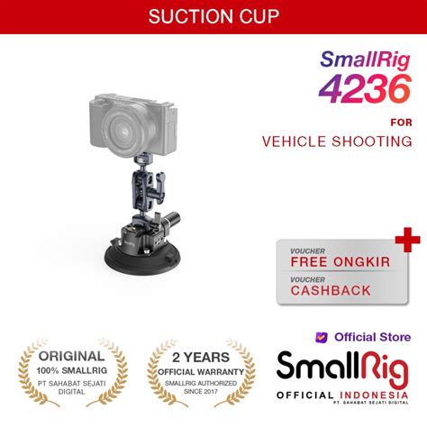SmallRig 4-Arm Suction Cup Camera Mount Kit SC-15K
