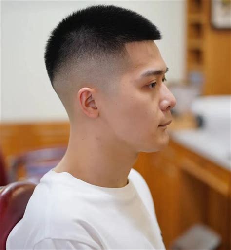 板寸发型图片