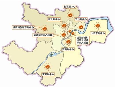 杭州市地图区域划分_杭州区域最新规划_微信公众号文章