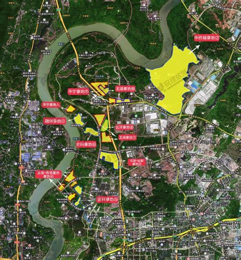 重庆两江四岸总体城市设计大竹林片区-规划设计资料