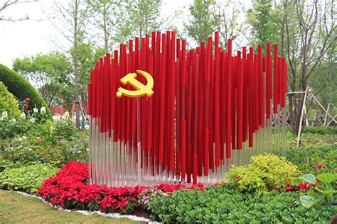 第十届中国花博会开幕在即 中国红成花博园最美底色_市政厅_新民网