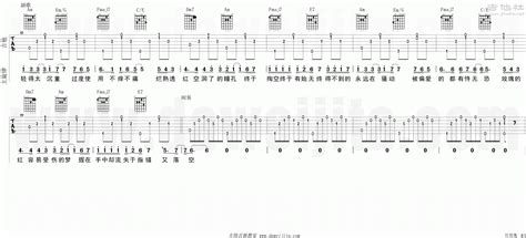陈奕迅 - 红玫瑰(白玫瑰) [大伟吉他 弹唱 教学] 吉他谱
