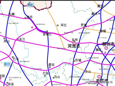 广西高速公路地图_广西地图库_地图窝