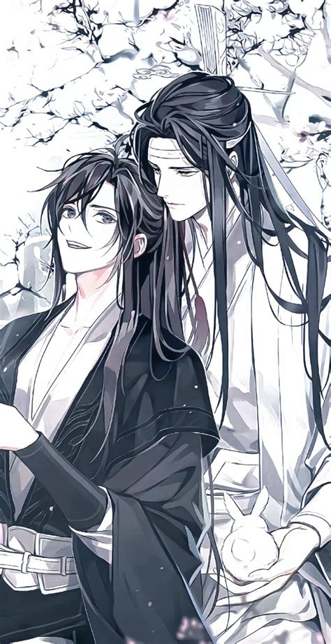 《天官赐福》与《魔道祖师》联动小漫画，忘机问灵问出了花城