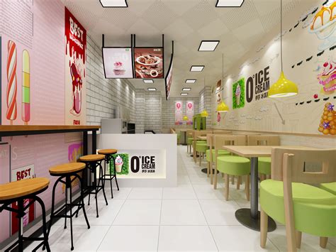餐饮加盟店设计|空间|家装设计|Knox_Xie_原创作品-站酷ZCOOL