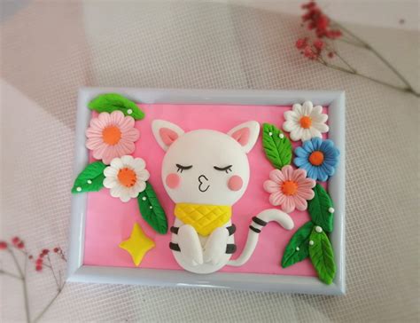 黏土画图片