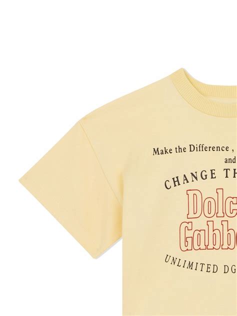 Dolce & Gabbana Kids logo-print Cotton T-shirt - Farfetch