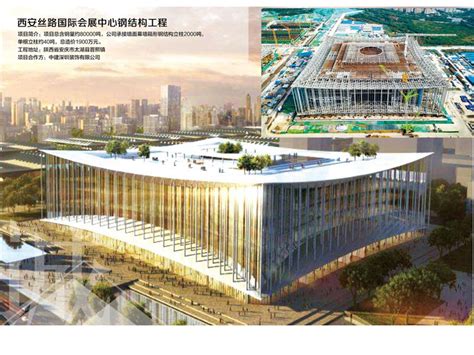 丝路国际会展中心超大展厅封顶，尽显西安速度！_结构