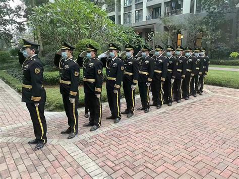 提高保安队员的综合素质 国安保安勤练兵_泉州保安协会