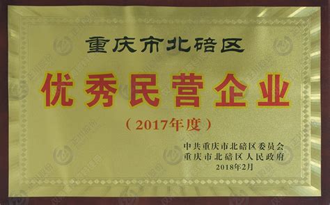 北碚区2017年度优秀民营企业|重庆正川医药包装材料股份有限公司