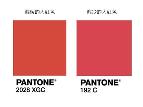 红色系色卡图片