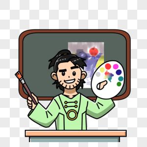 美术老师素材-美术老师模板-美术老师图片免费下载-设图网