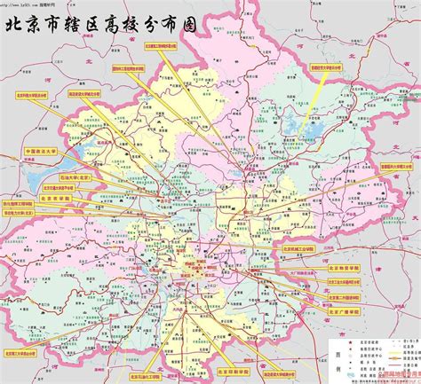 北京市电子地图矢量数据-