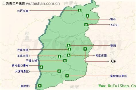 山西省忻州市旅游地图高清版_山西地图_初高中地理网