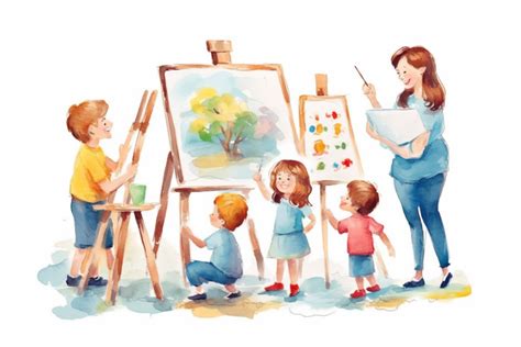 儿童暑期绘画培训班素材图片免费下载-千库网