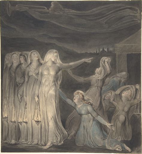 William Blake | The Parable of the Wise and Foolish Virgins | The ...