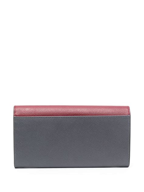 Marni colour-block Leather Wallet - Farfetch
