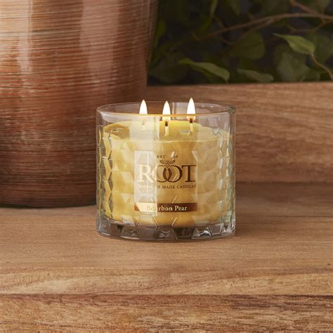 Root Bourbon Pear Scented 3-Wick Signature Honeycomb Jar - On Sale ...