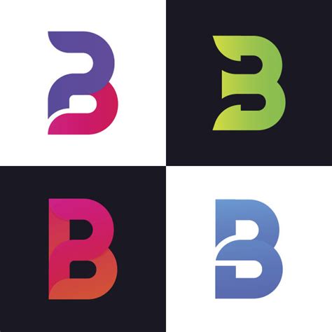 英文字母b,两个物体,平衡,细的,品牌名称,英文字母q,条纹,多层效果,印有花压字品牌,艺术设计模板,汇图网www.huitu.com