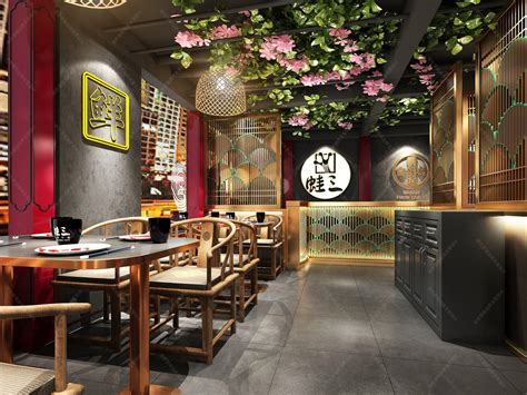 超有格调的新中式咖啡厅设计_中式装修_中国古风图片大全_古风家