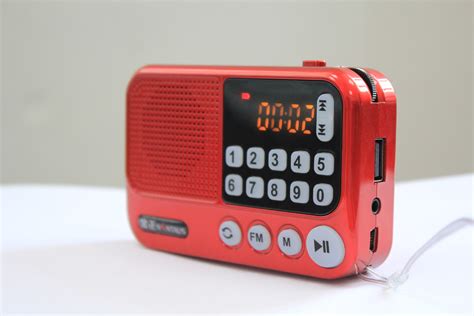 厂家批发盲人收音机L-839按键语音播报版FM便携插卡音箱mp3播放器-阿里巴巴